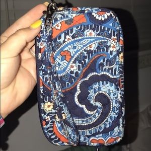 Vera Bradley wallets + lanyard